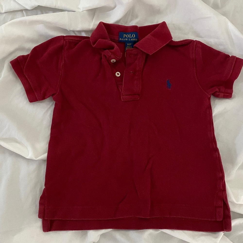 Polo Ralph Lauren Red Polo Shirt
